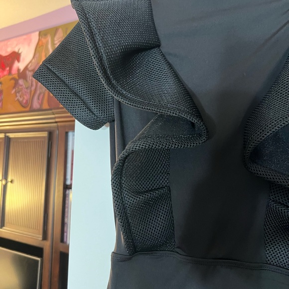 NWOT Windsor Ruffle Mesh Bodysuit Sz S - Picture 5 of 6